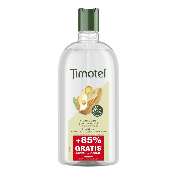 

Шампунь Champú 2 en 1 Delicado Aceite de Almendras Dulces Timotei, 750