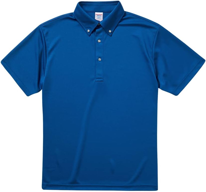 

Мужская поло-рубашка United Athletic 592001 Dry Athletic, плотность ткани 4,1 унции (на пуговицах), кобальтово-синий