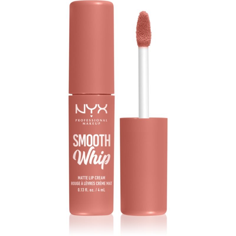 

NYX Professional Makeup Smooth Whip Matte Lip Cream бархатистая помада с разглаживающим эффектом оттенок 22 Cheeks 4 мл Inna Marka