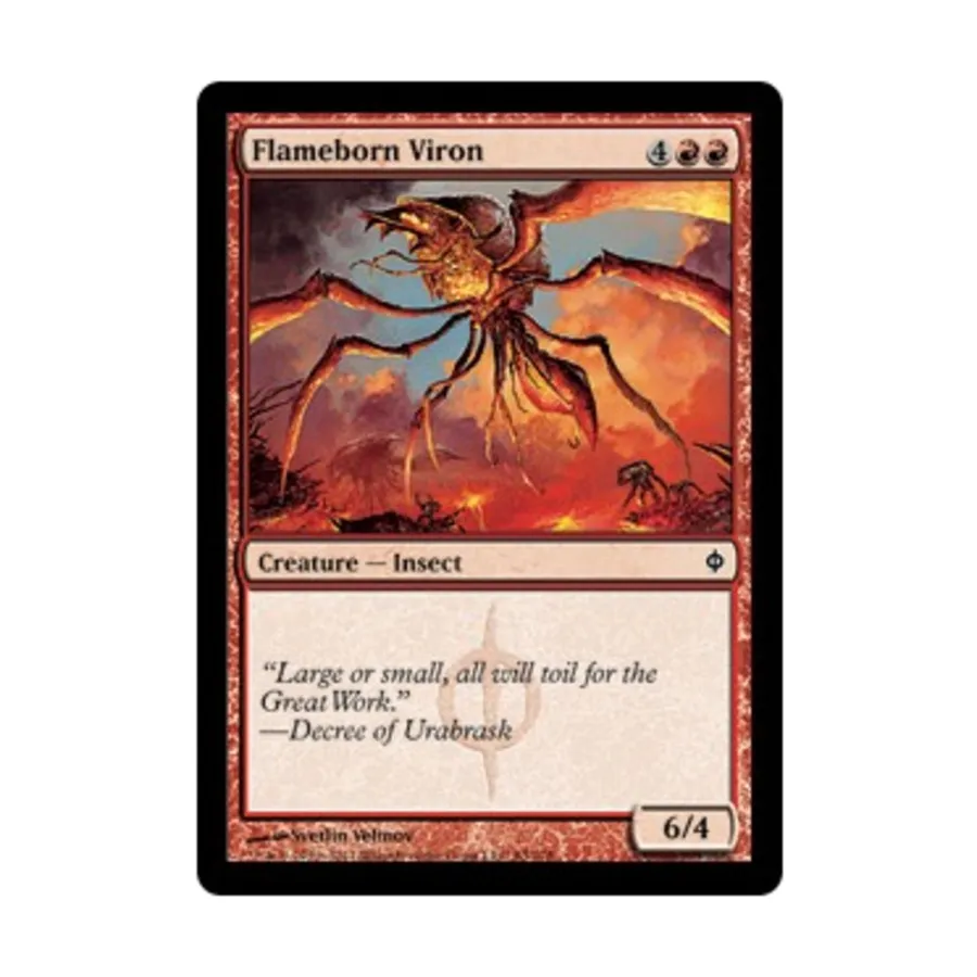 

CCG Огнерожденный Вирон (C), MTG - New Phyrexia
