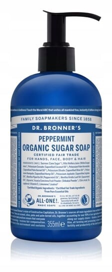 

Доктор Жидкое мыло Bronner's Мята для тела и волос 355мл, Dr. Bronner's