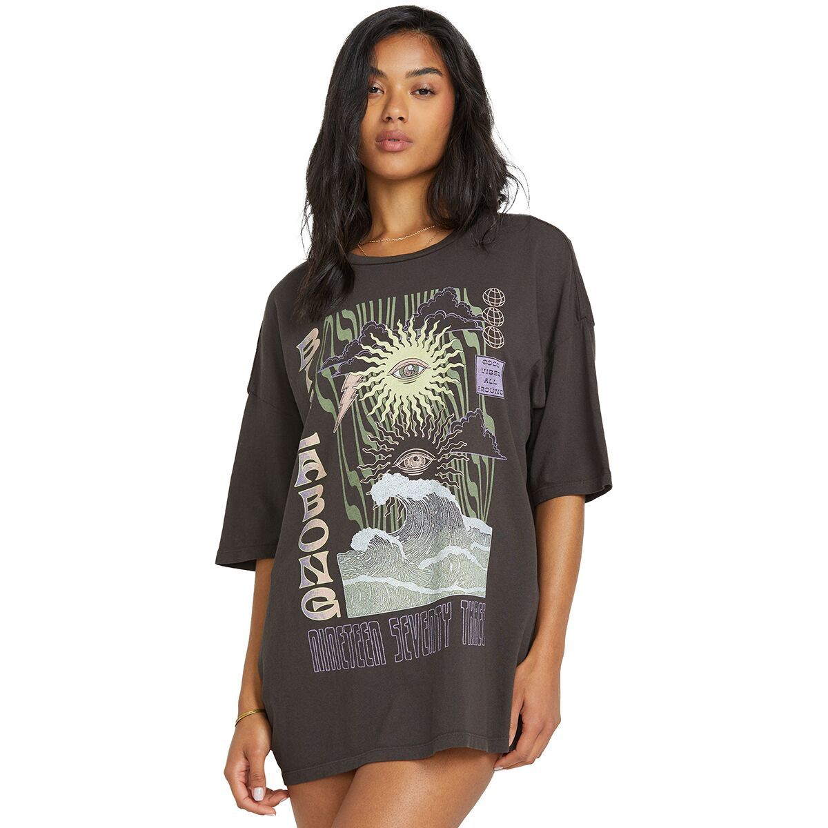 

Футболка с коротким рукавом Swell trip Billabong, черный