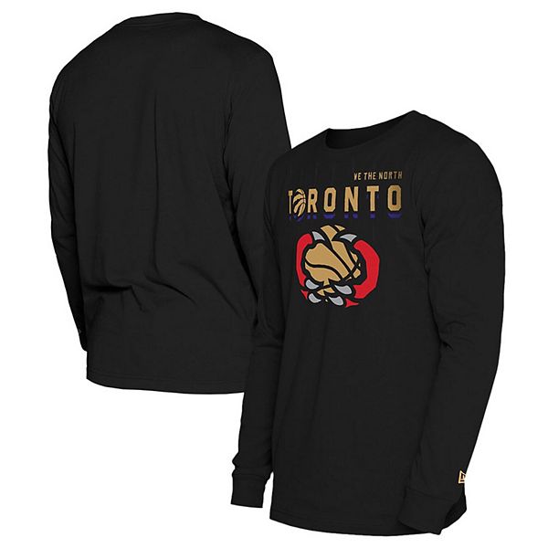 

Мужская черная футболка с длинным рукавом Toronto Raptors 2024/25 City Edition New Era