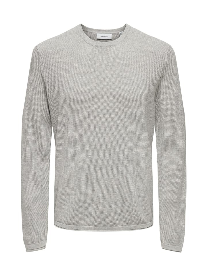 

Пуловер Only&Sons Pullover 'Felix', светло-серый