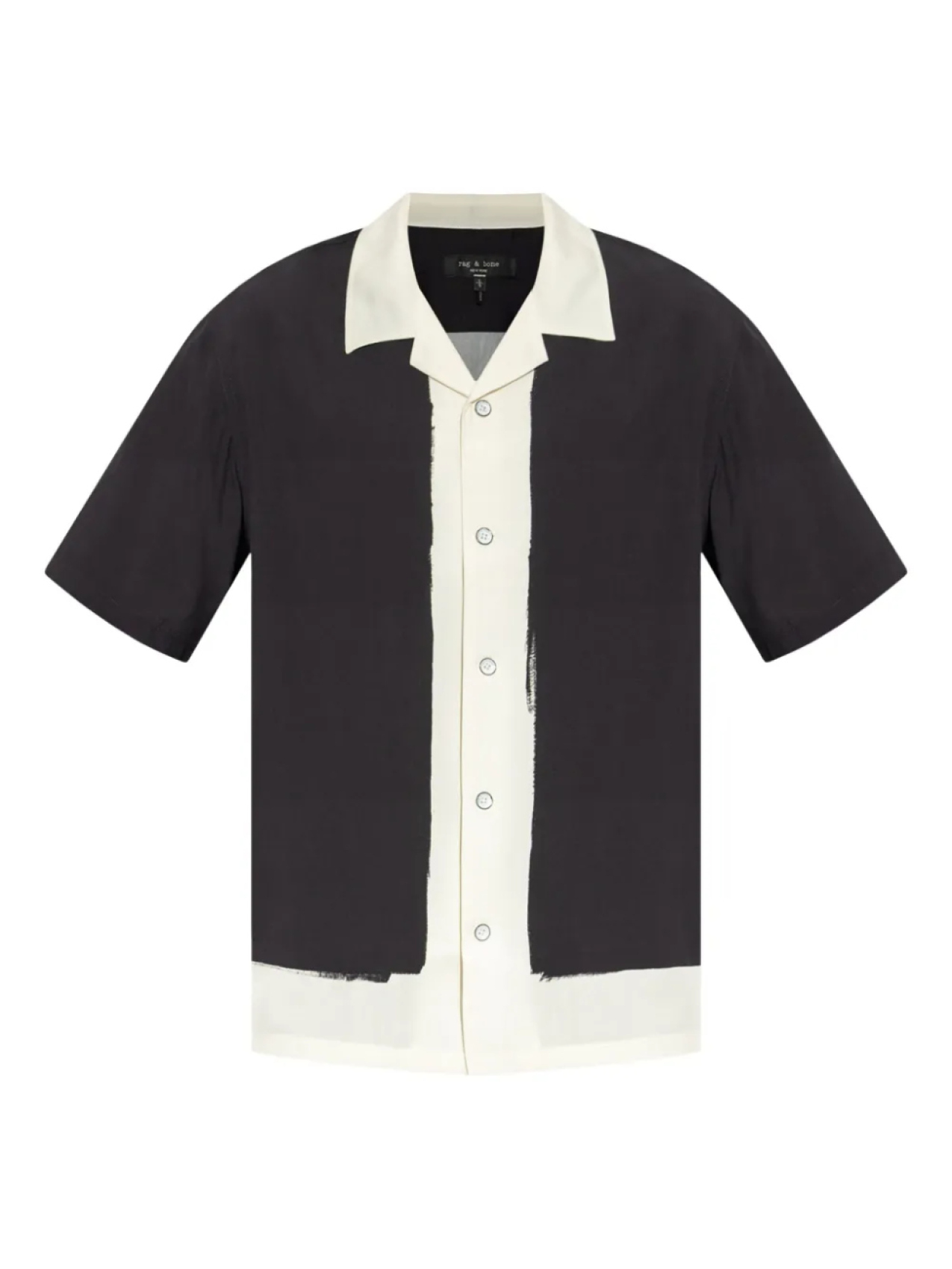 

Рубашка с графическим принтом rag & bone, синий
