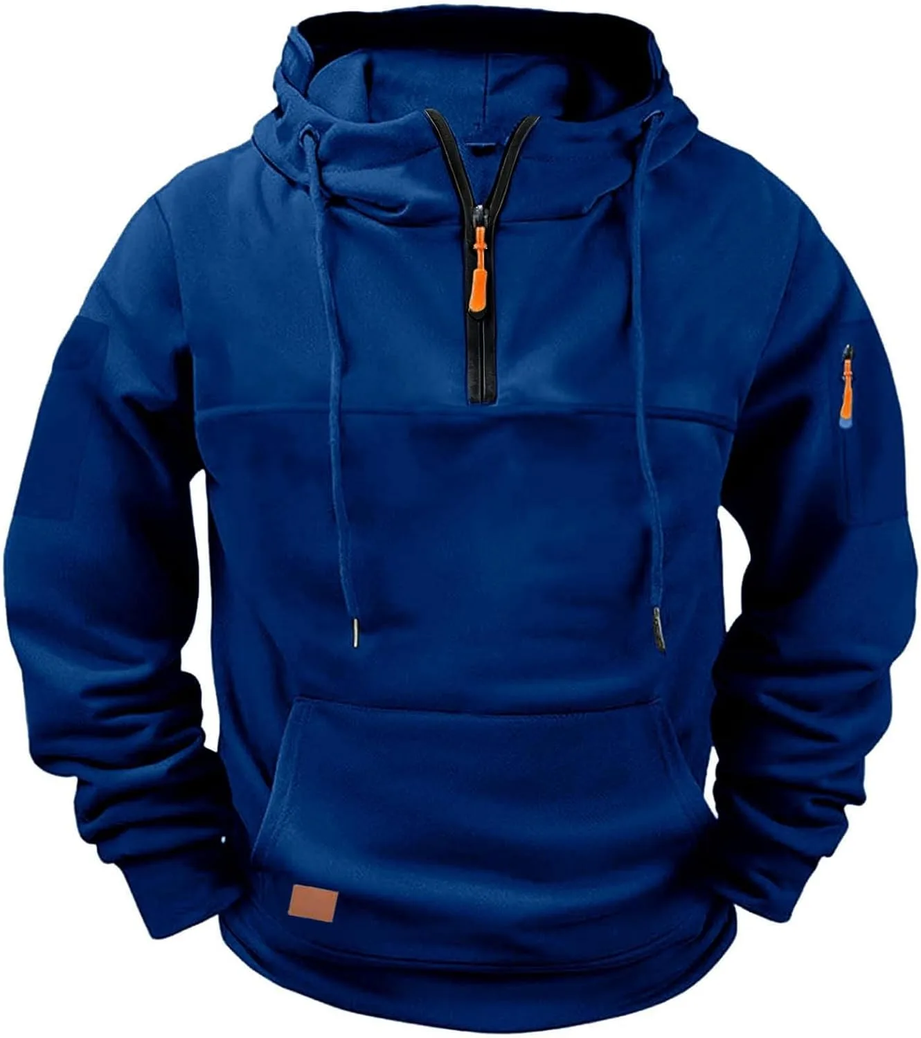 

Мужская толстовка с капюшоном и карманами Quarter Zip Cambkatl