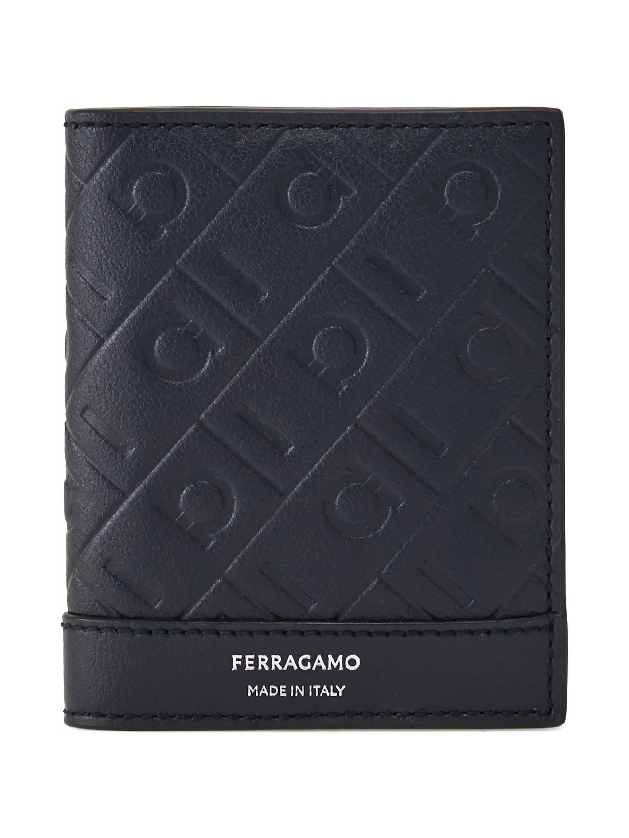

Кошелек с тиснением Gancini Ferragamo, синий