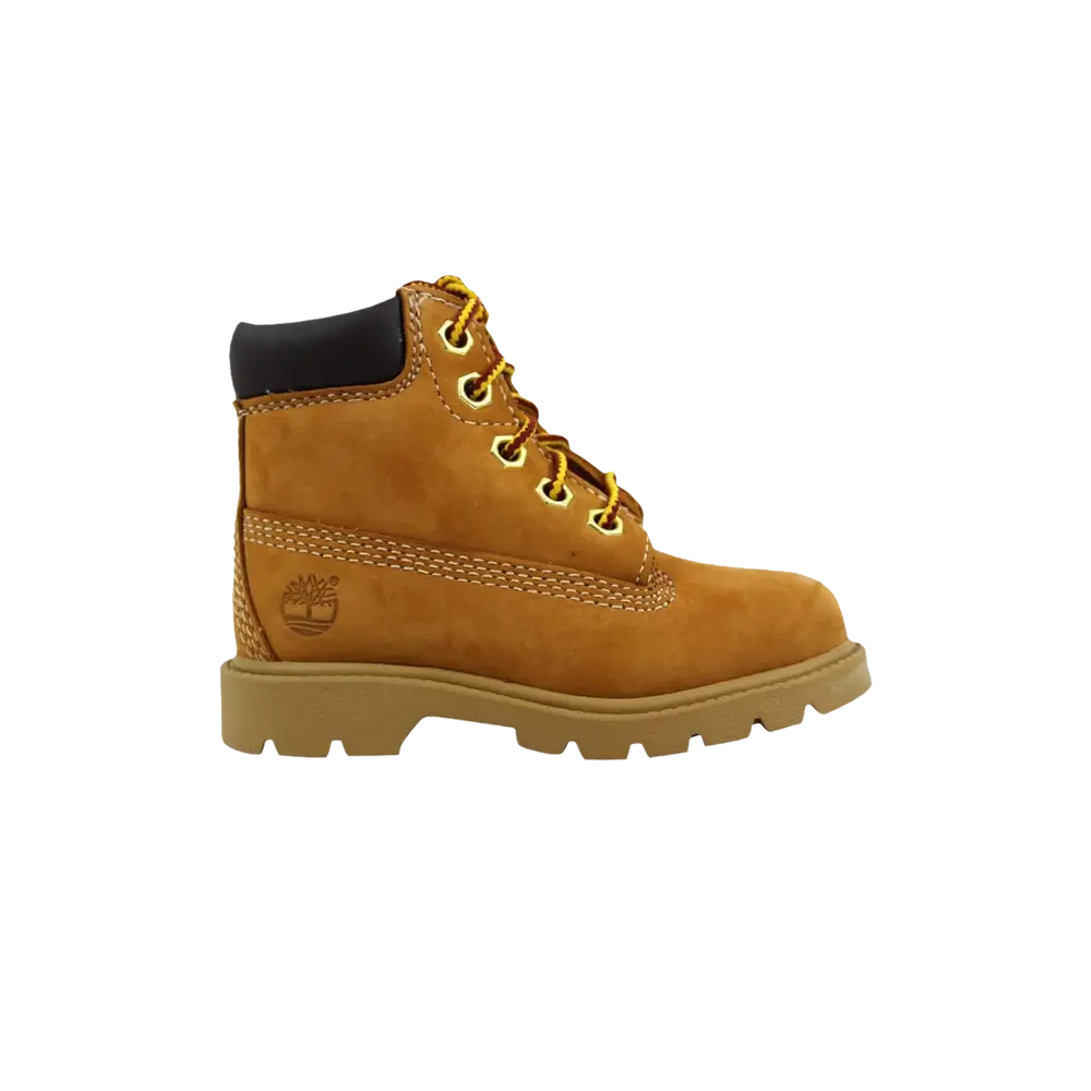 

6-дюймовые классические ботинки для малышей Timberland, желто-коричневый