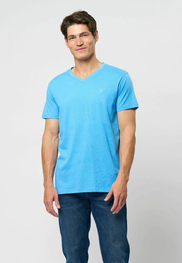Базовая футболка umcem U.S. Polo Assn., Azure Blue