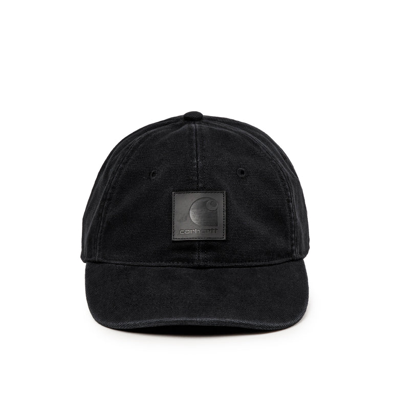 

Бейсболка canvas cap Carhartt Wip, черный