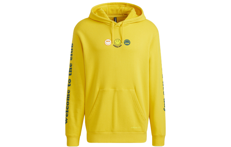 

Adidas Neo Мужская желтая толстовка Smiley X