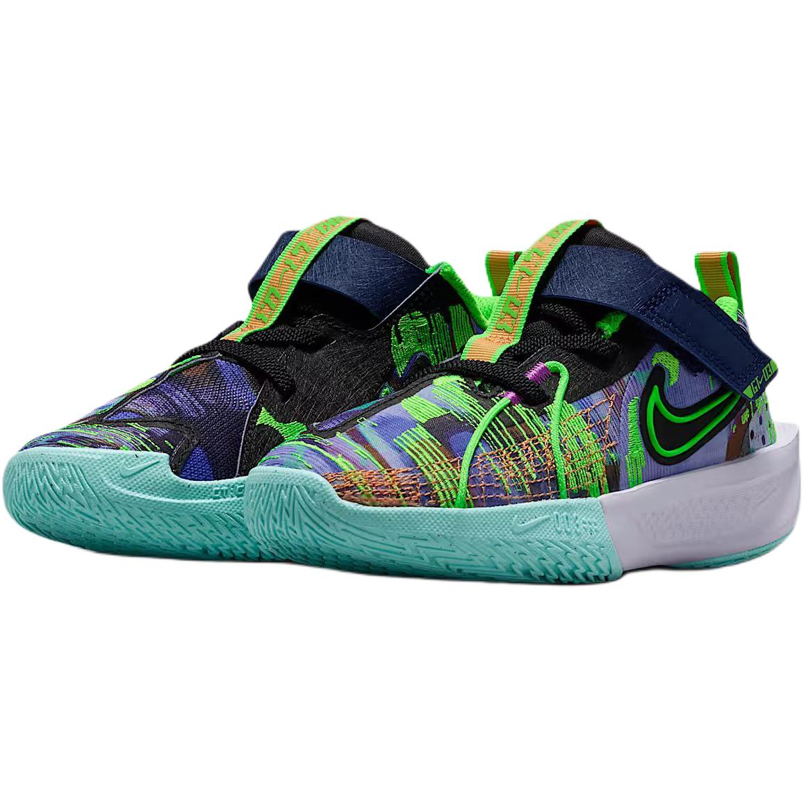 Nike G.T. Cut 3 Low детские баскетбольные кроссовки Blue для детей 3-7 лет — фото 4