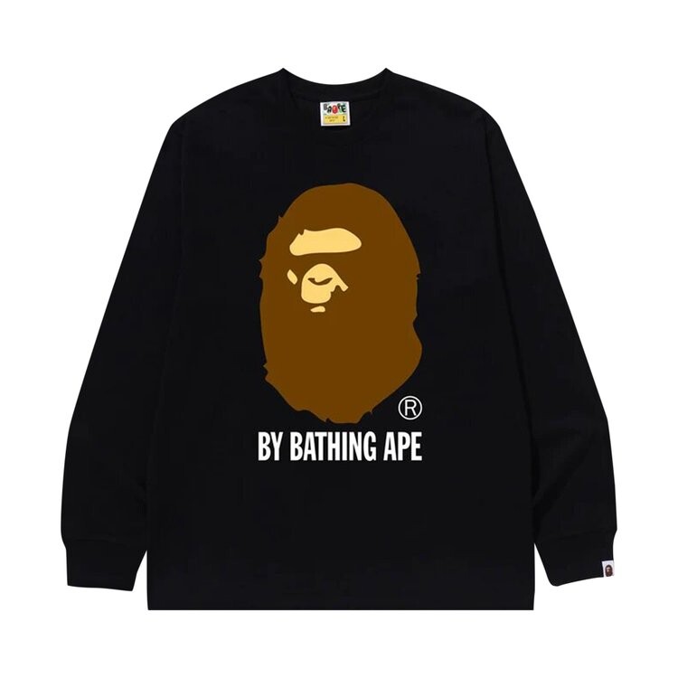 

Футболка BAPE By Bathing Ape Long-Sleeve 'Black', черный