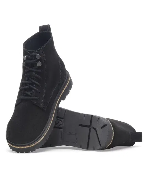 Кроссовки Highwood Lace Mid Birkenstock на шнуровке, черные — фото 2