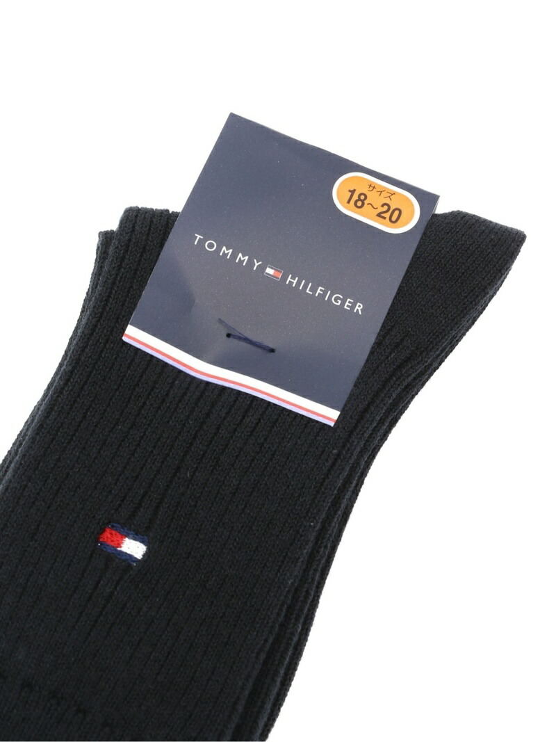 Ребристые носки TOMMY HILFIGER, Black 055 — фото 3