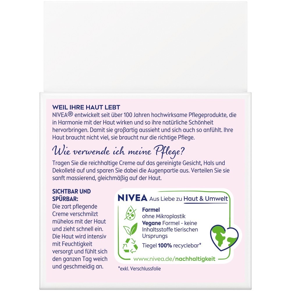 Крем для лица SPF NIVEA Дневной reichhaltige tagespflege 24h feuchtigkeit lsf, объем — фото 2
