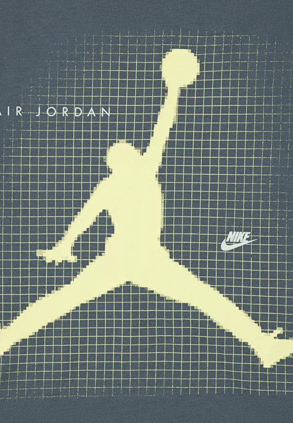Футболка унисекс с принтом jumpman в виде сетки и размытия Jordan, Hasta — фото 3