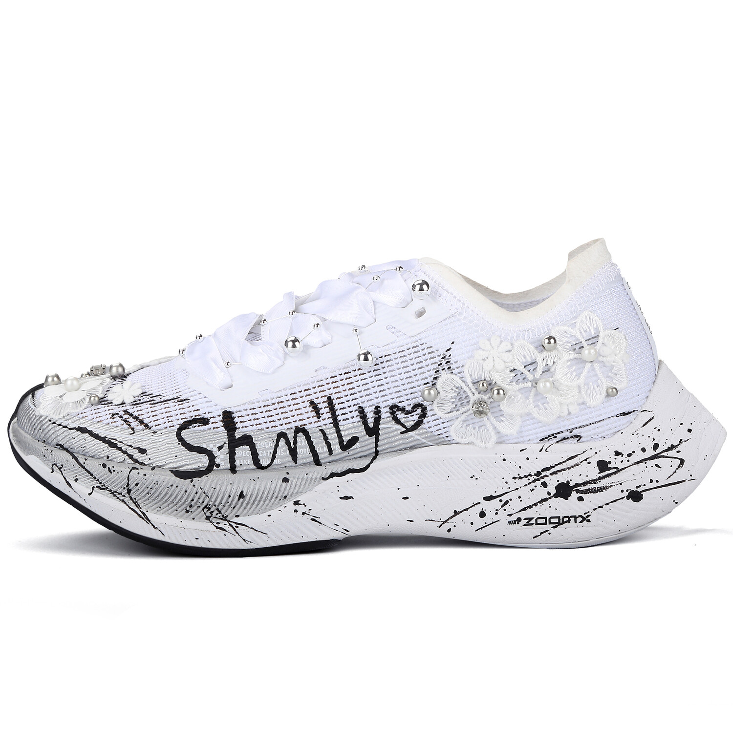 

Кроссовки женские ZoomX Vaporfly Next% 2 с низким верхом, черные Nike
