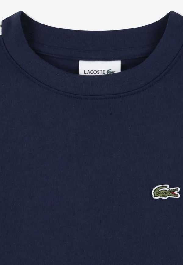 Футболка с тейпированием, базовая футболка Lacoste, Marine — фото 3
