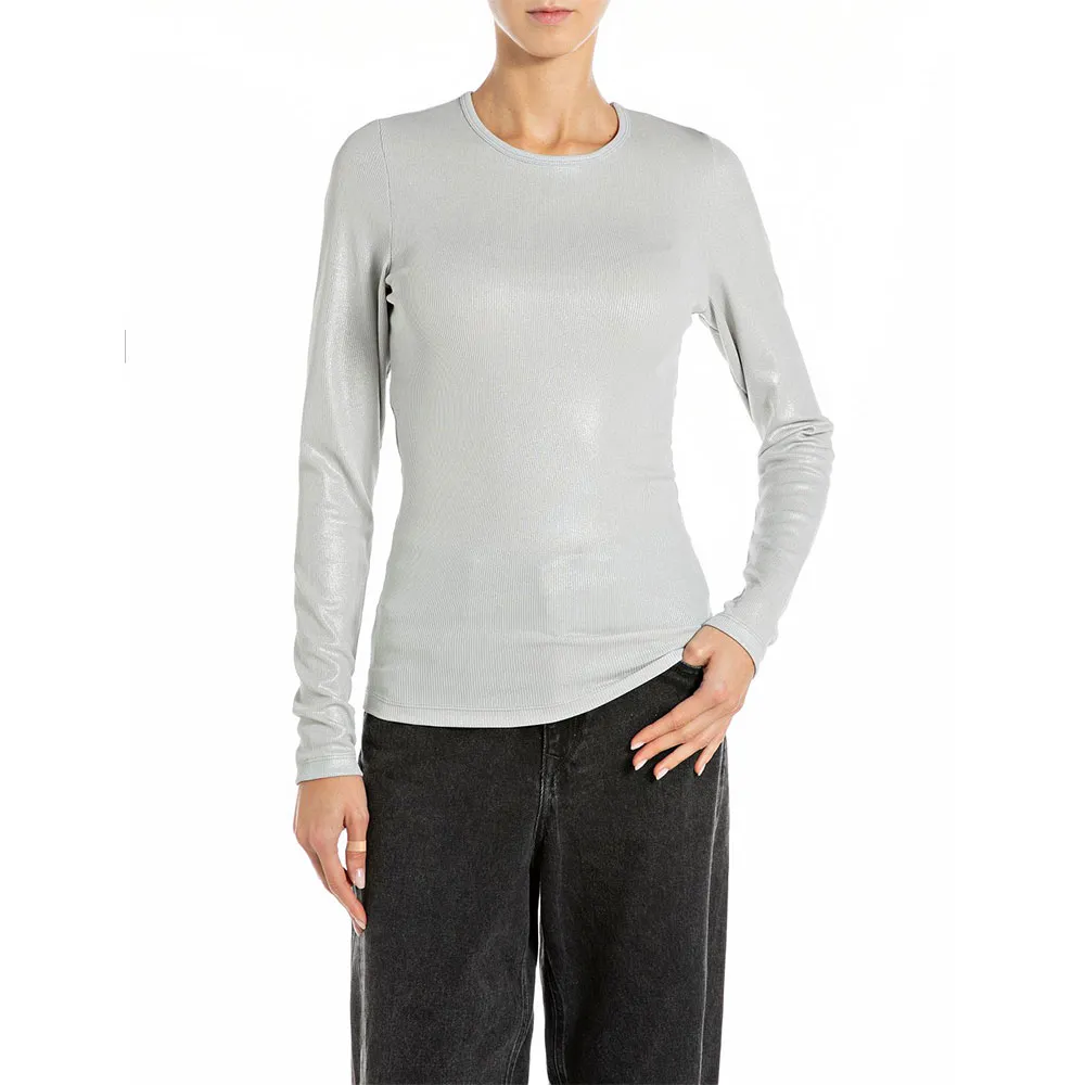 

Футболка с длинным рукавом Replay W3449.000.23952, серый