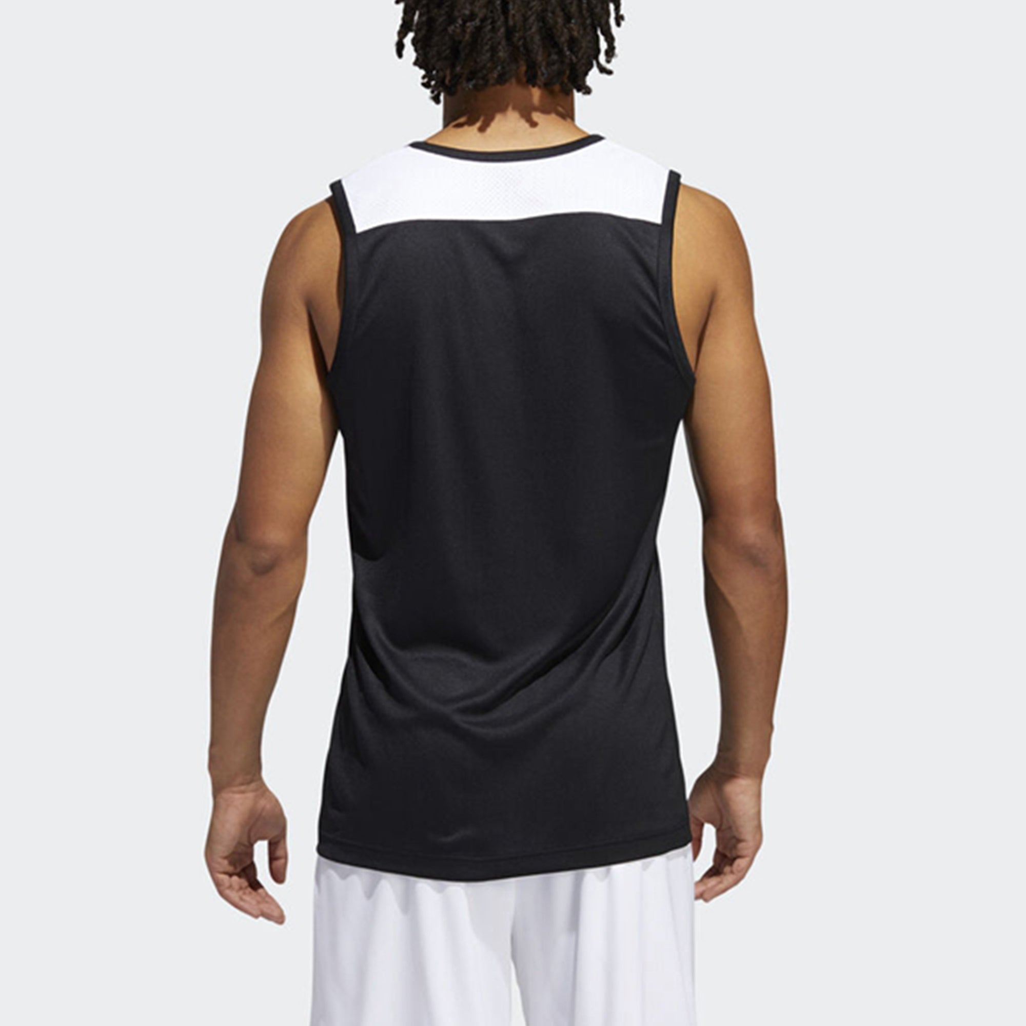 Жилет adidas C365 Jrsy Basketball Training Sports Quick Dry Breathable Vest Black — фото 4