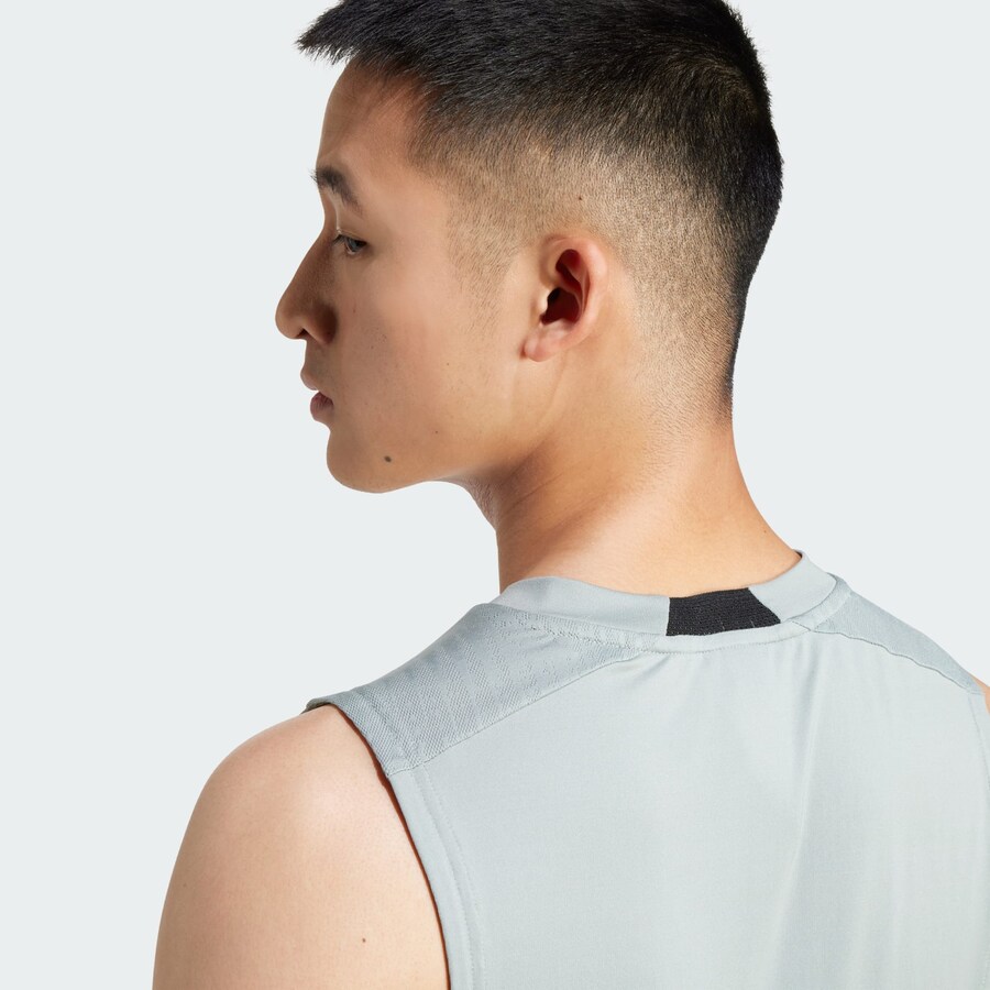 Рубашка для выступлений ADIDAS PERFORMANCE, зеленый — фото 3