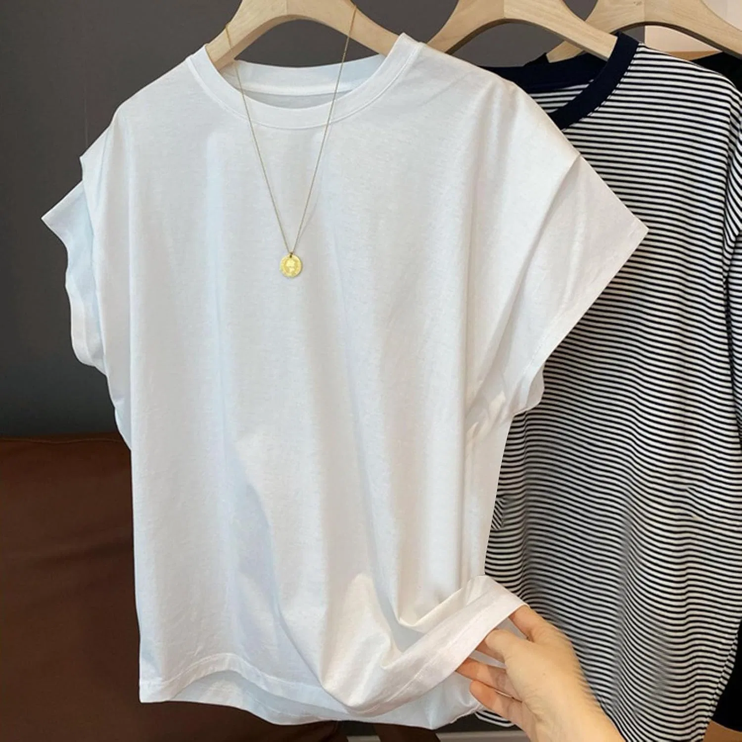 Футболка свободного кроя T-Shirts, белый — фото 2