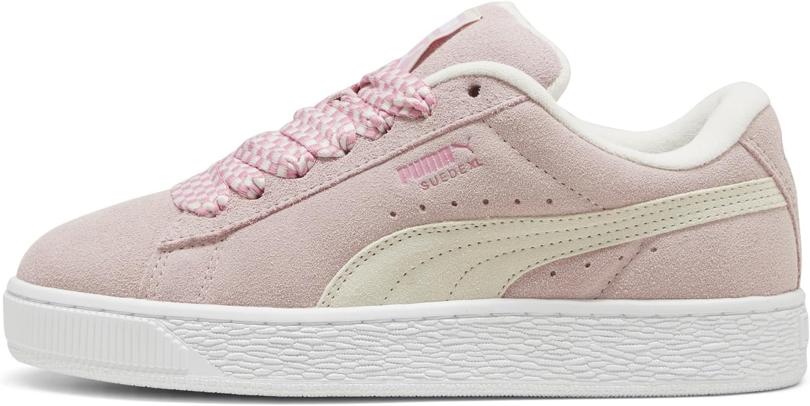Кроссовки PUMA Suede XL, Mauve Mist/Puma White — фото 3