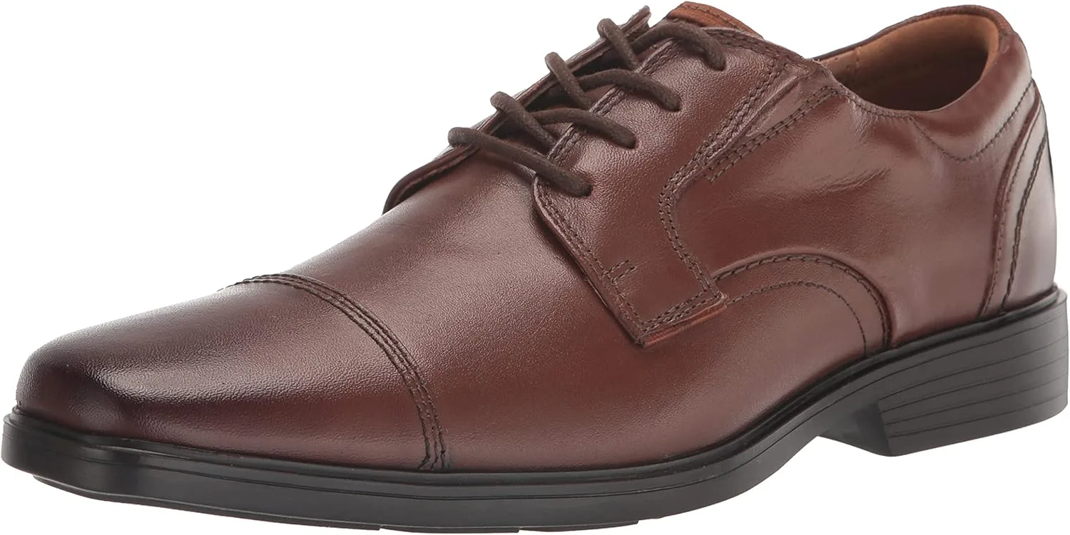 Мужские туфли Clarks Clarkslite Oxford Clarks Cycle Systems, коричневый