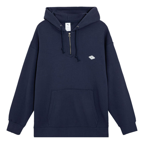 

Толстовка x nanamica hoodie 'navy' Puma, синий