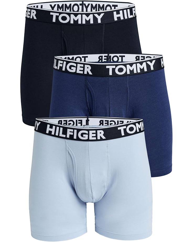 

Мужские боксеры Tommy Hilfiger Cotton Stretch 4-Pack, Blue Wave