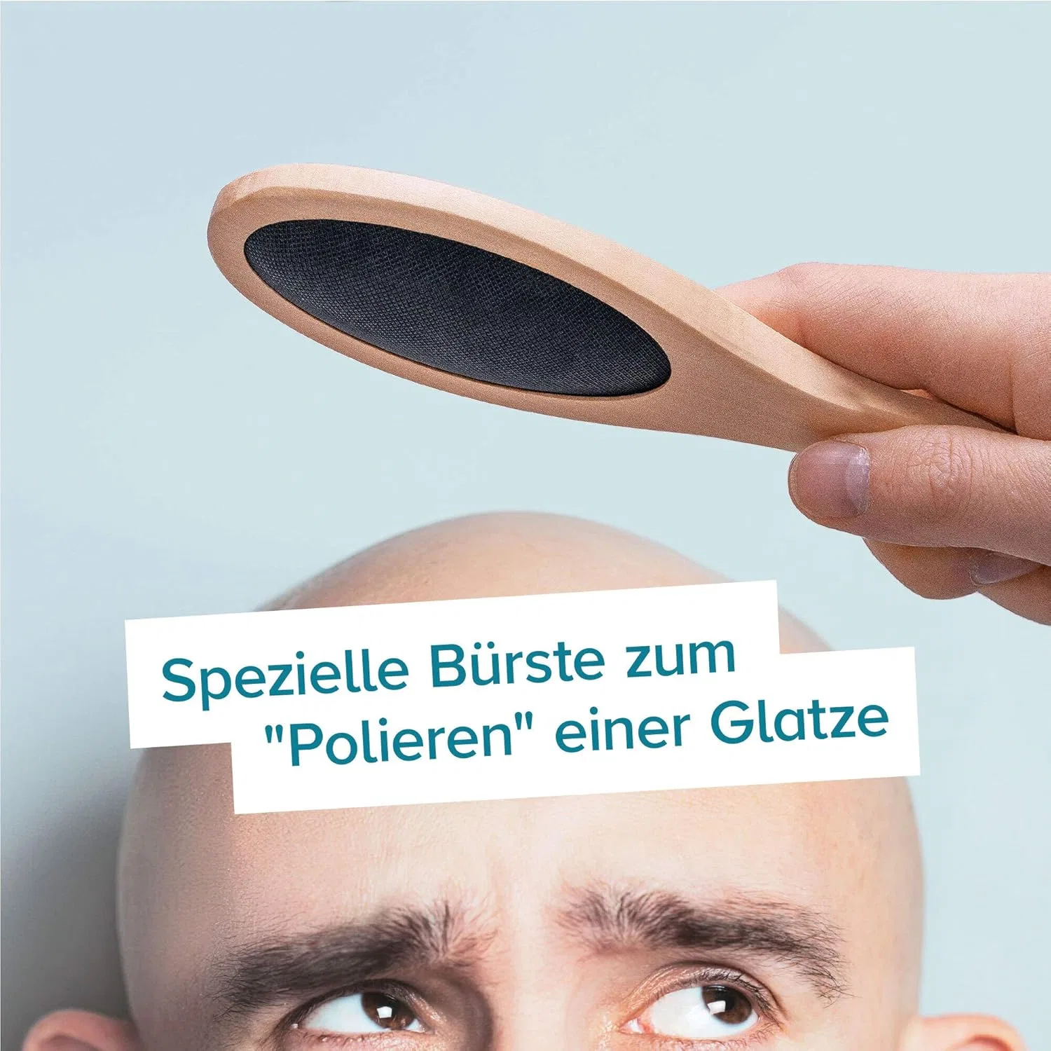 Расческа для лысых «Bald Head Brush» от Monsterzeug Monsterzeug — фото 4