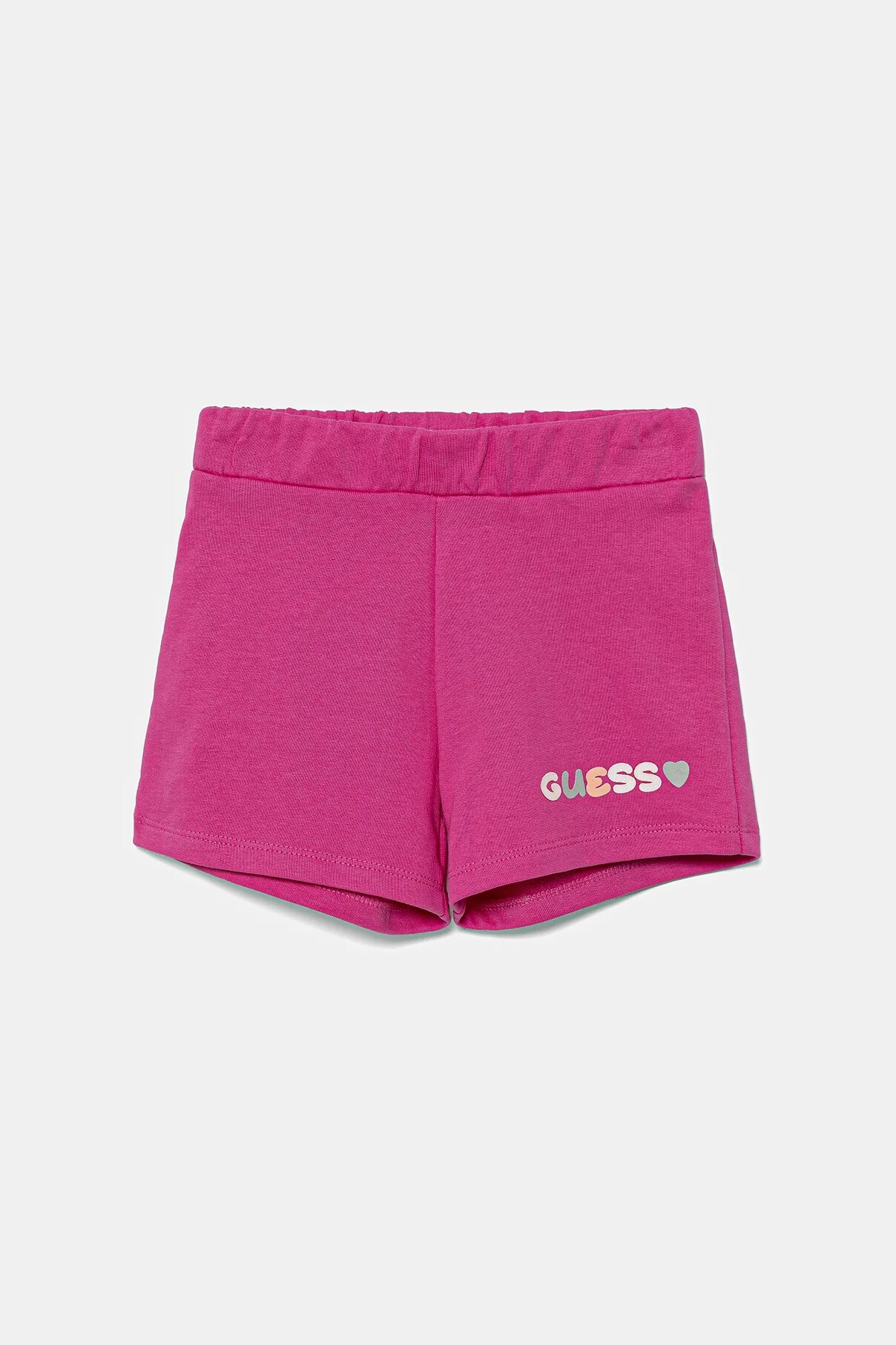 

Хлопковые шорты для детей Guess, розовый