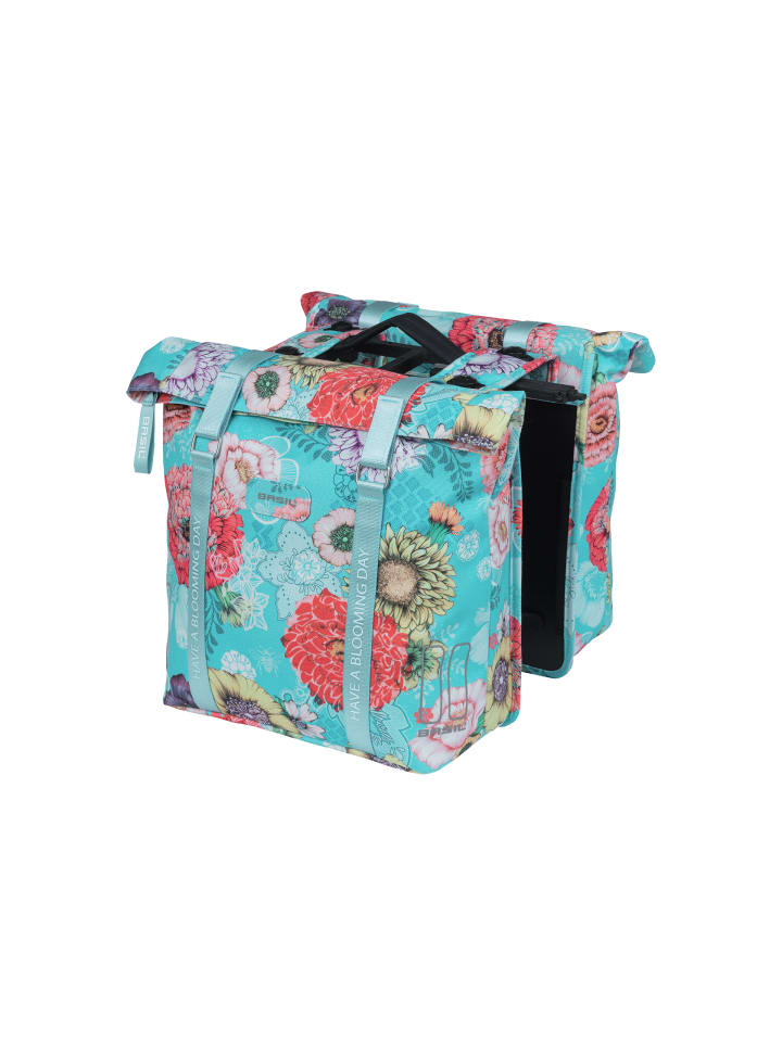 

BASIL Двойная боковая сумка Bloom Field MIK синего цвета