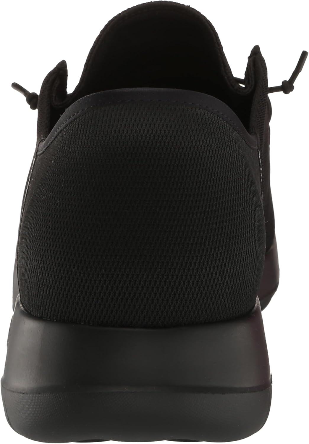 Мужские слипоны Skechers GoWalk Max - спортивные повседневные прогулочные туфли, Амортизирующая стелька с охлаждающей воздухом памятью формы, черный — фото 3