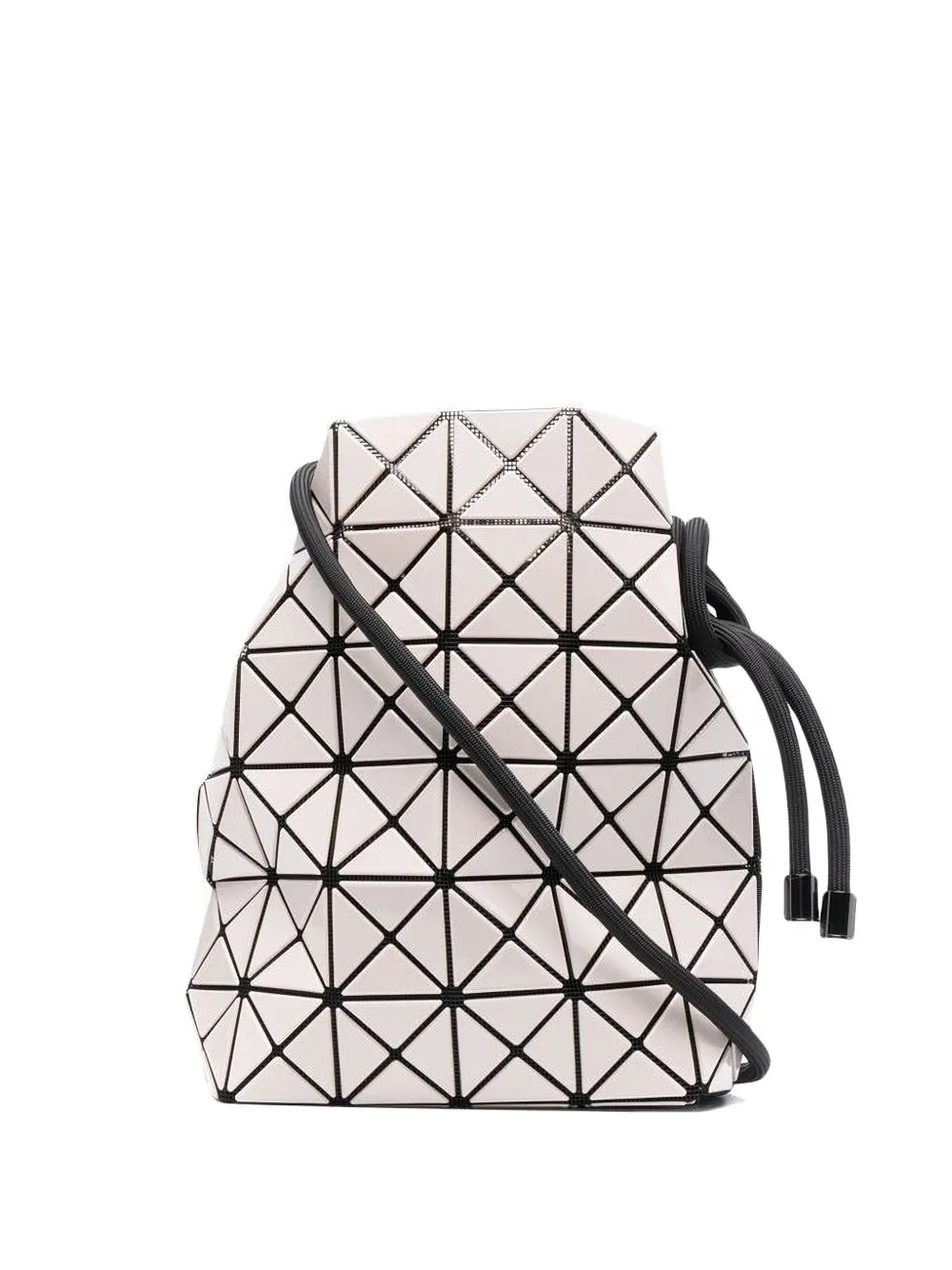 

Сумка через плечо с геометрическим узором и завязкой Bao Bao Issey Miyake, нейтральный