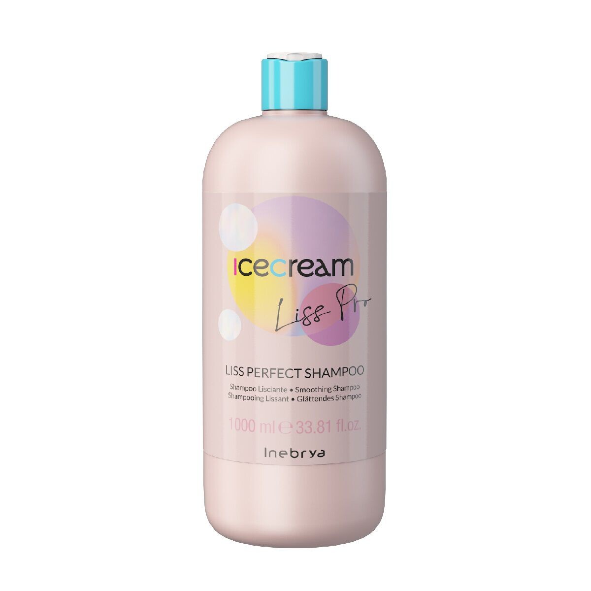 

Шампунь для разглаживания волос Inebrya Ice Cream Liss-Pro, 1000 мл