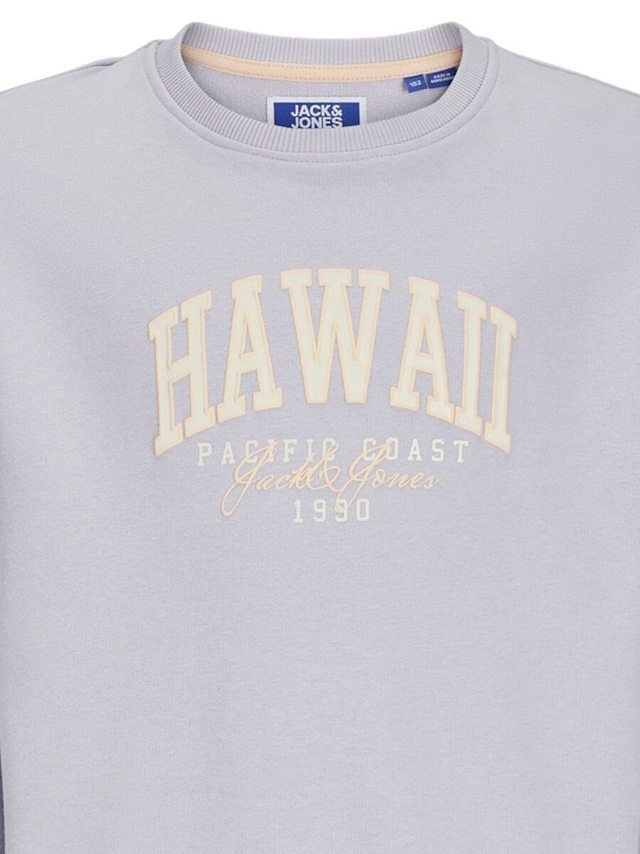 Толстовка Jack & Jones Junior Detroit, фиолетовый — фото 2
