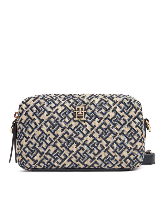 

Сумка Th Jacquard Camera Bag AW0AW17443 Tommy Hilfiger, синий