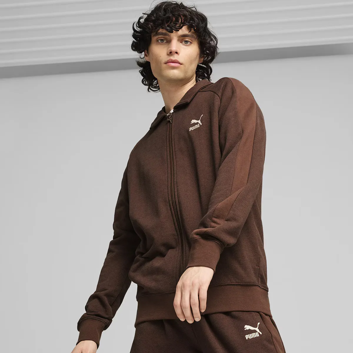 

Chaqueta унисекс T7 Спортивная куртка Puma, коричневый