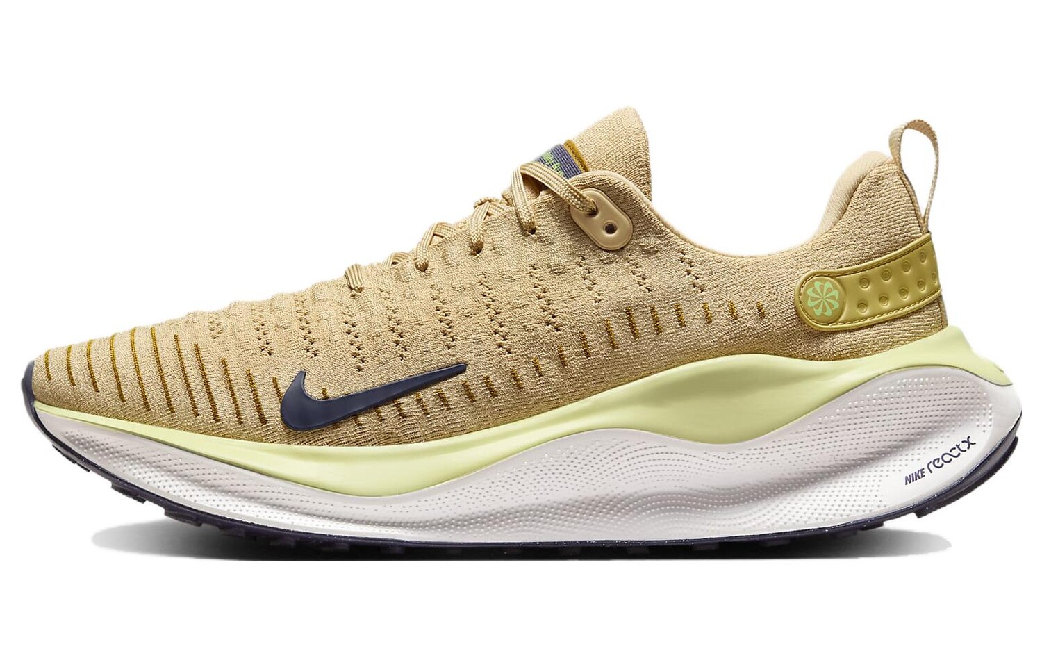 

Кроссовки Nike ReactX Infinity Run 4 Sesame Buff Gold, цвет Off White