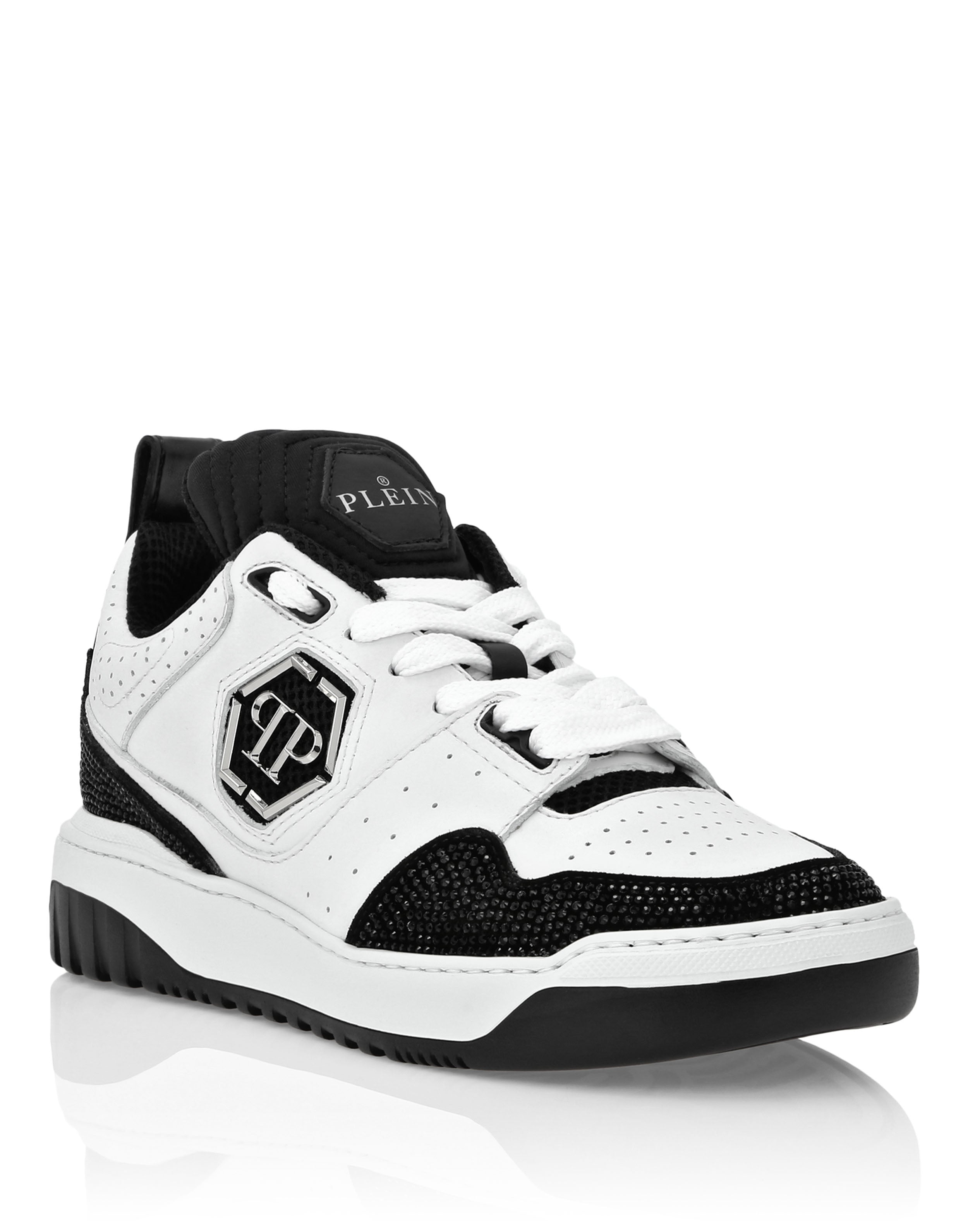 Кроссовки с низким верхом Titan $lam PHILIPP PLEIN, белый/черный