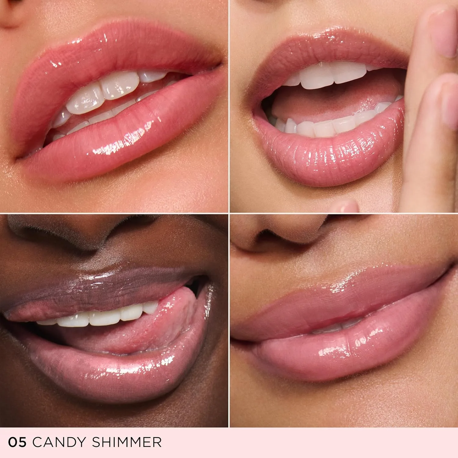Блеск для губ Clarins Lip Perfector | Увлажняющий и придающий объем губам пептидный блеск | Мгновенный блеск с полупрозрачным мерцающим финишем | Нелипкая текстура с ароматом ванили | 0,35 унции, 05 Candy Shimmer - Warm Pink — фото 2