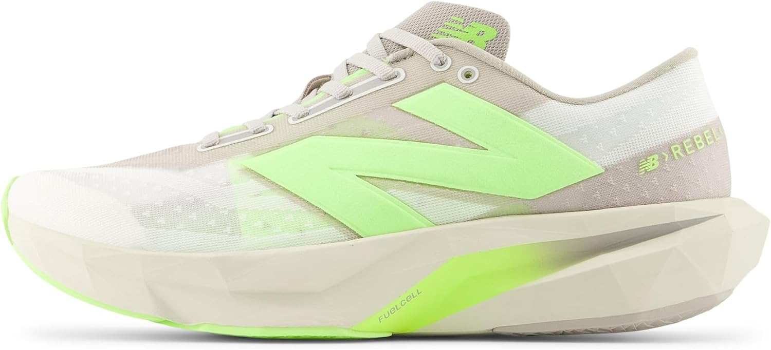 Мужские теннисные кроссовки New Balance MC996 легкие, Moonrock/Bleached Lime Glo — фото 4