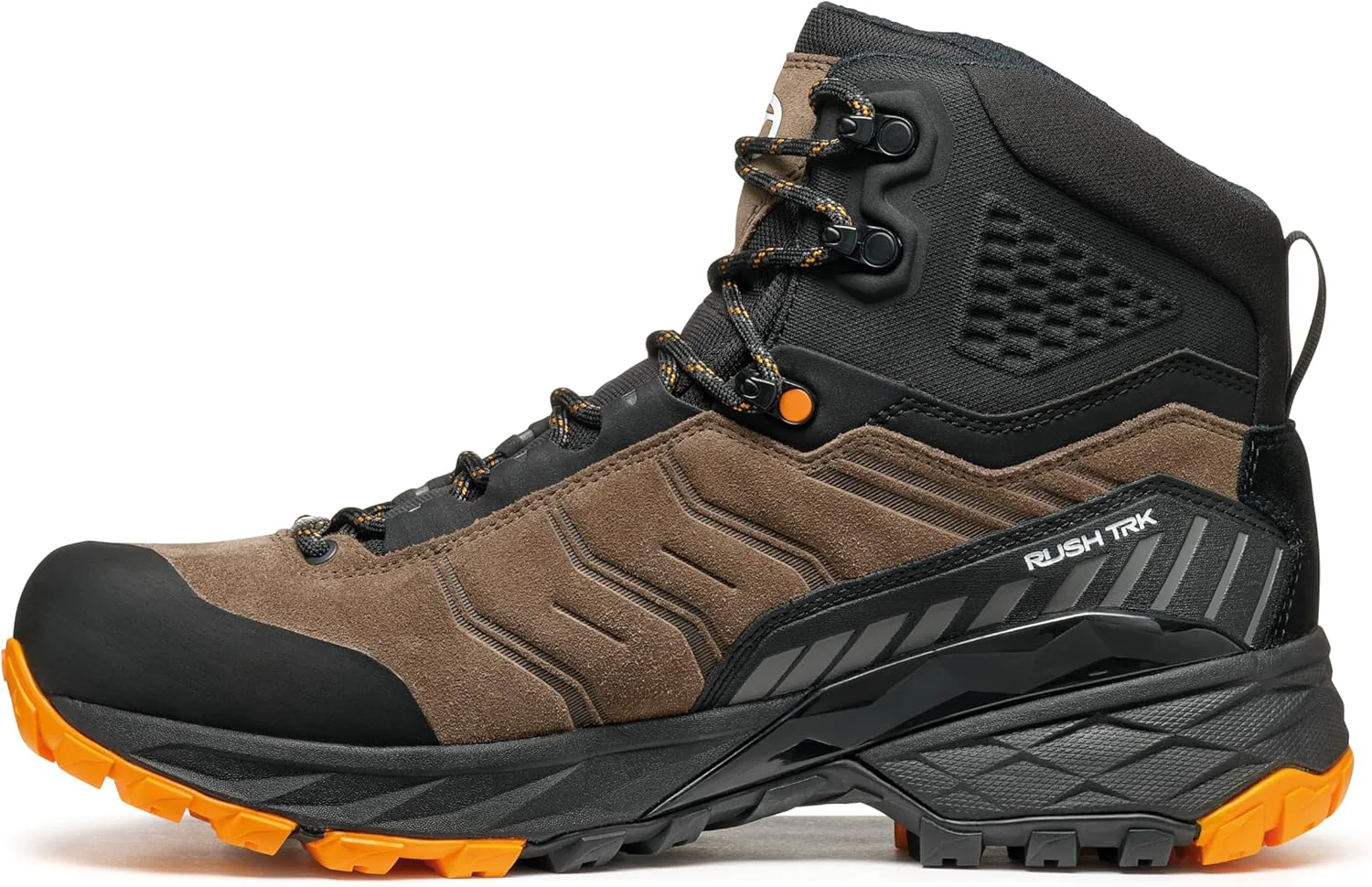 

Мужские походные ботинки SCARPA Rush TRK GTX с водонепроницаемой мембраной Gore-Tex, легкие, коричневый/оранжевый