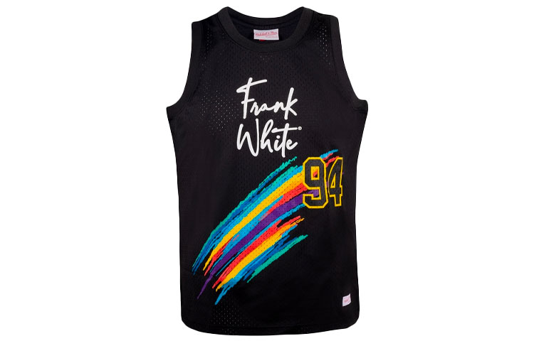 

Баскетбольная майка унисекс черная Mitchell Ness
