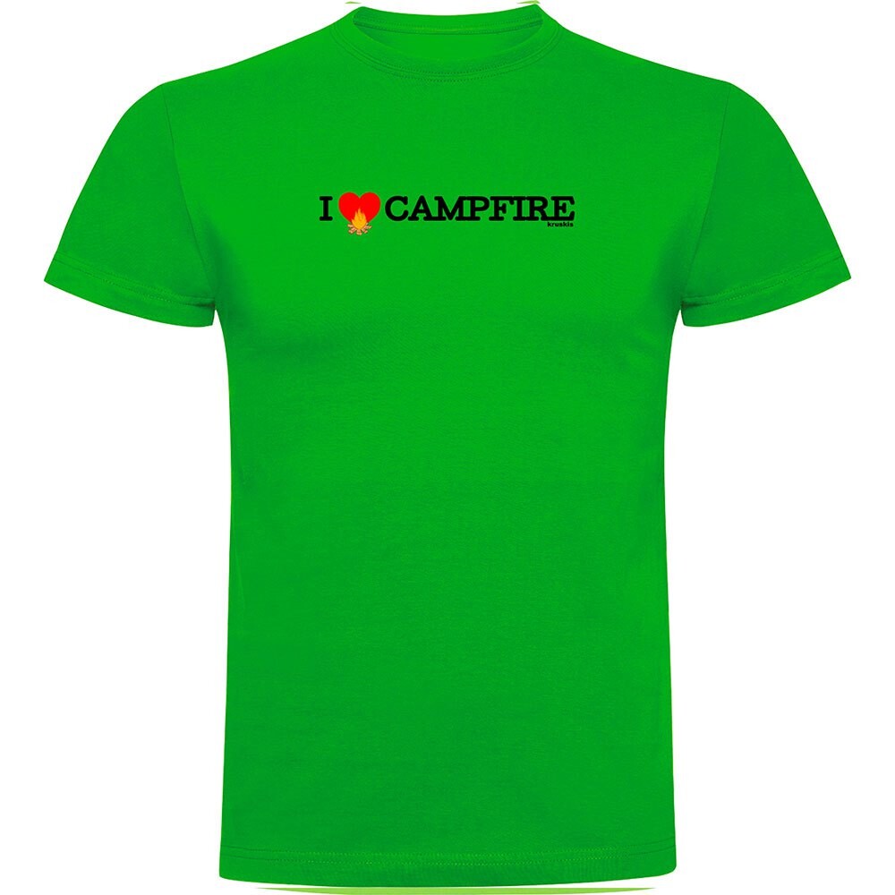 

Футболка Kruskis I Love Campfire, зеленый
