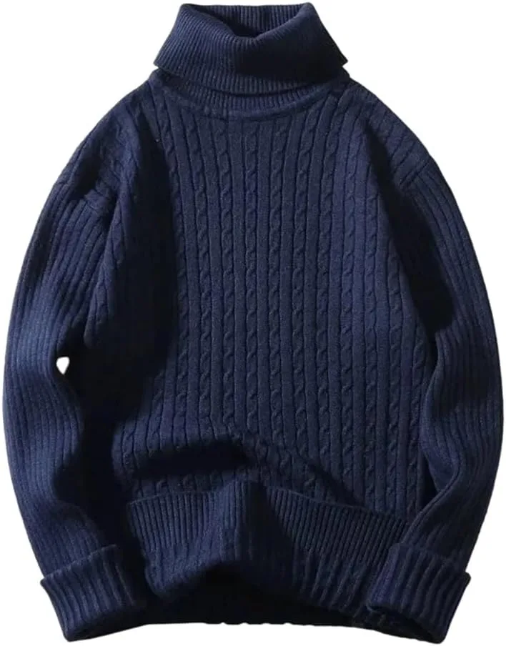 

Длинный свитер Slim Fit с воротником-стойкой