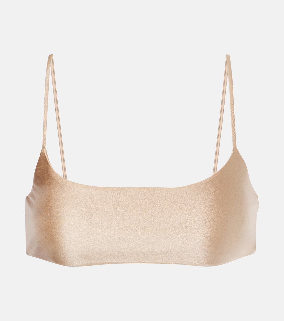 

Верх бикини Muse Jade Swim, Taupe Sheen