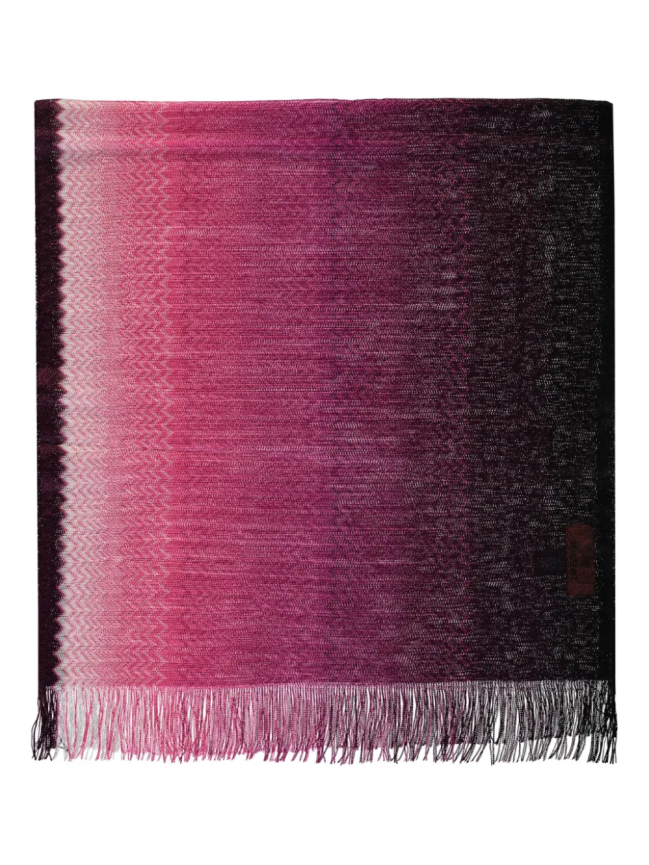 

Шарф с бахромой Missoni, розовый